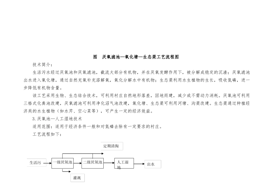农村生活污水集中处理技术方案比较_第3页