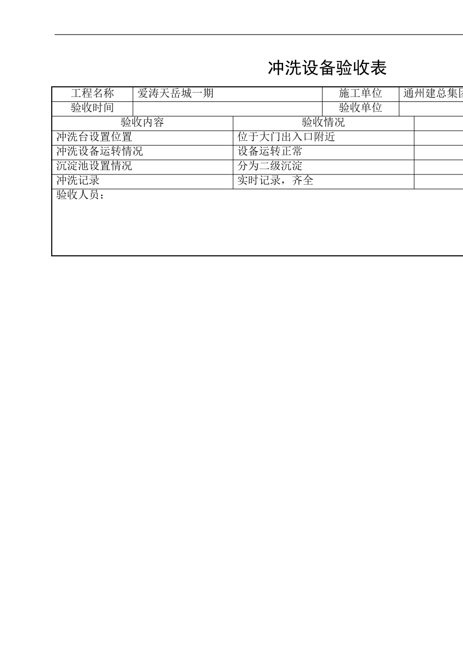 冲洗设备验收表_第2页