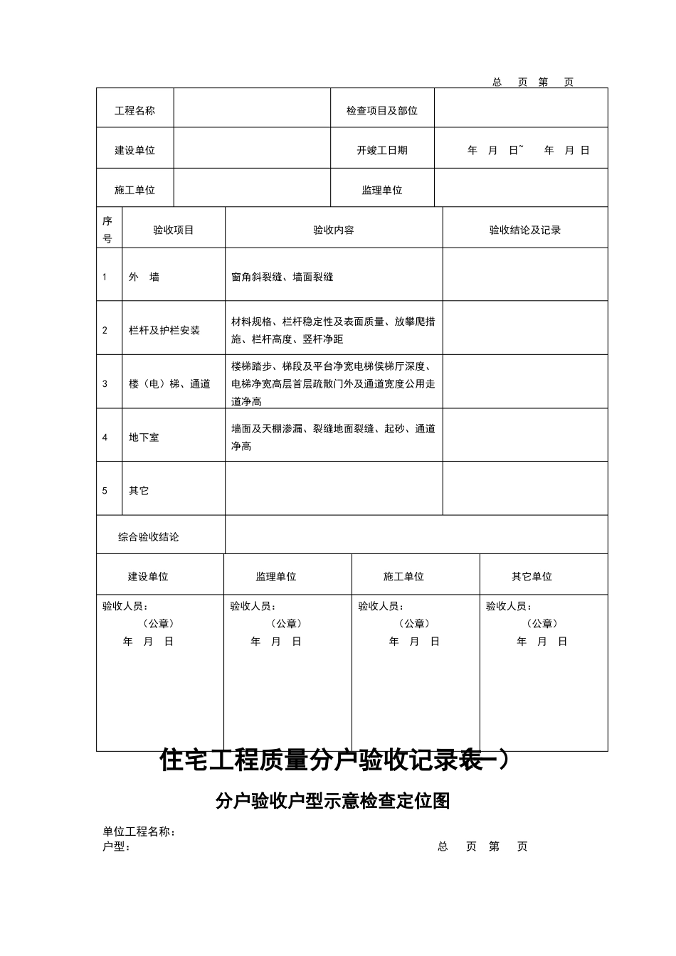 分户验收表格全部_第3页