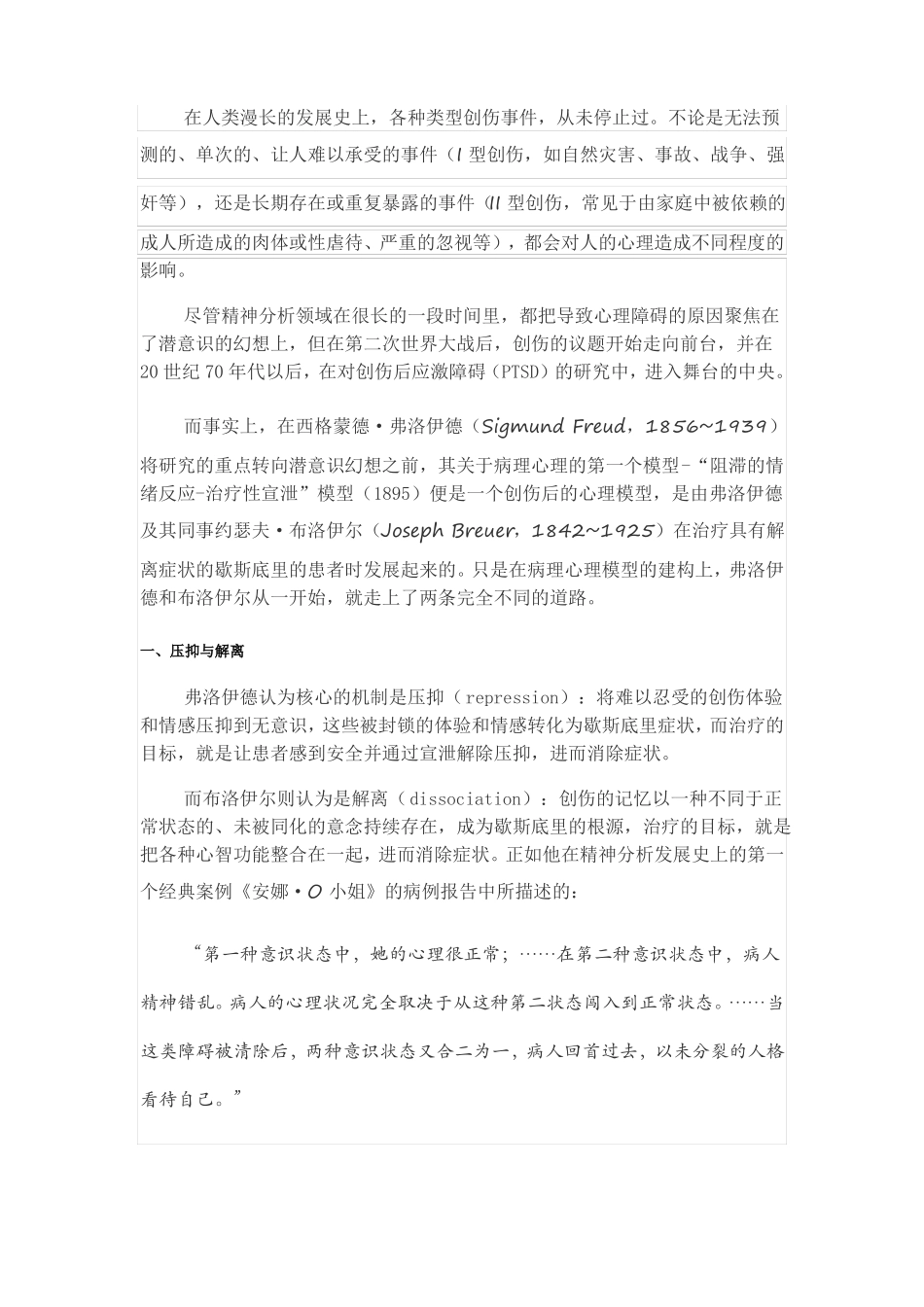 分裂和压抑和解离_第1页
