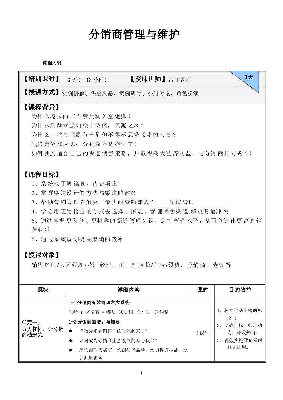 分销商管理与维护-吕江_第1页