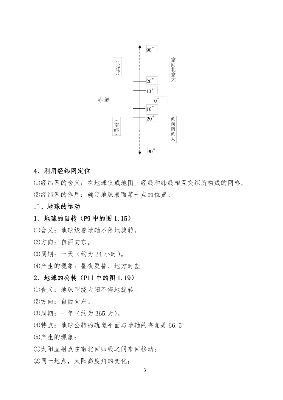 初中地理章节知识点总结_第3页