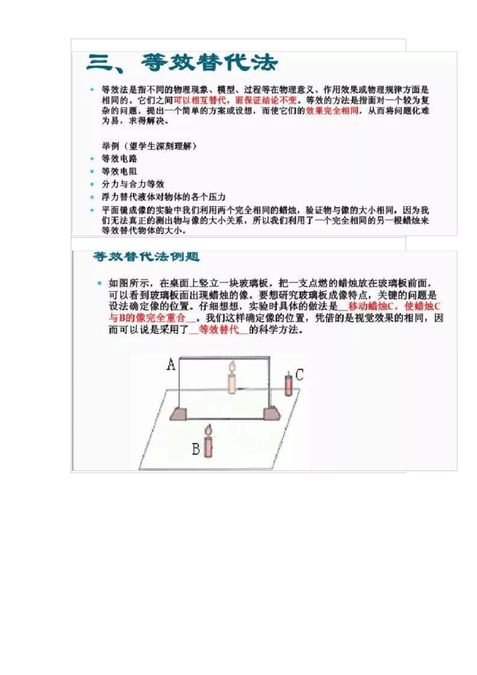 初中物理常用试验方法总结_第3页