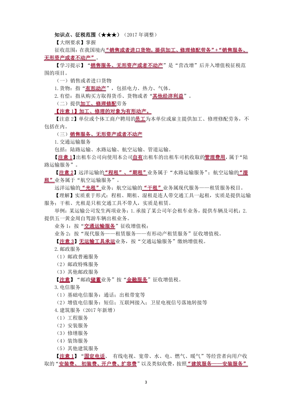 初级经济法-增值税_第3页