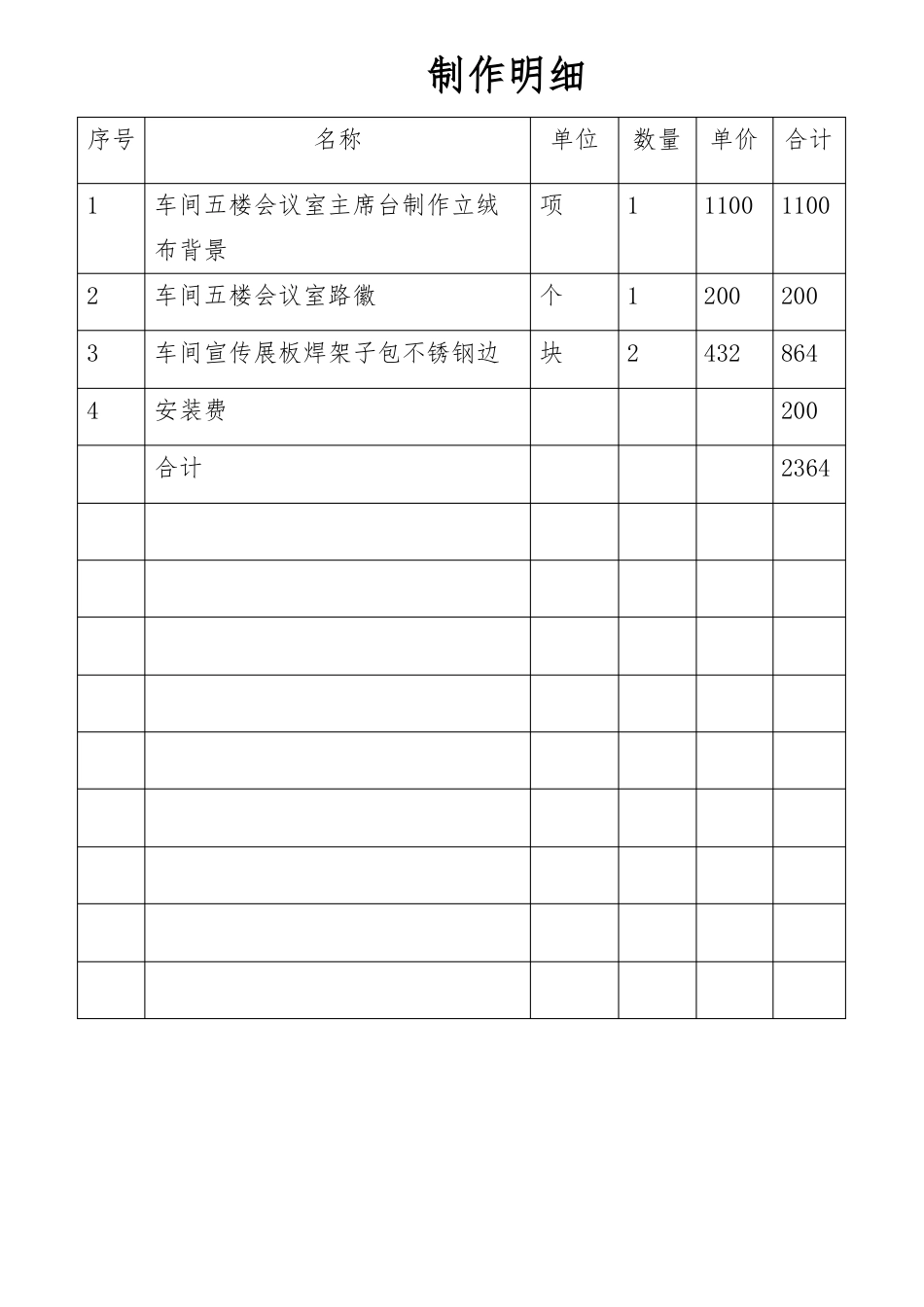 制作明细比质比价单_第2页