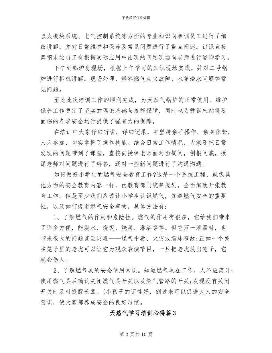 2024年天然气安全知识培训总结_第3页