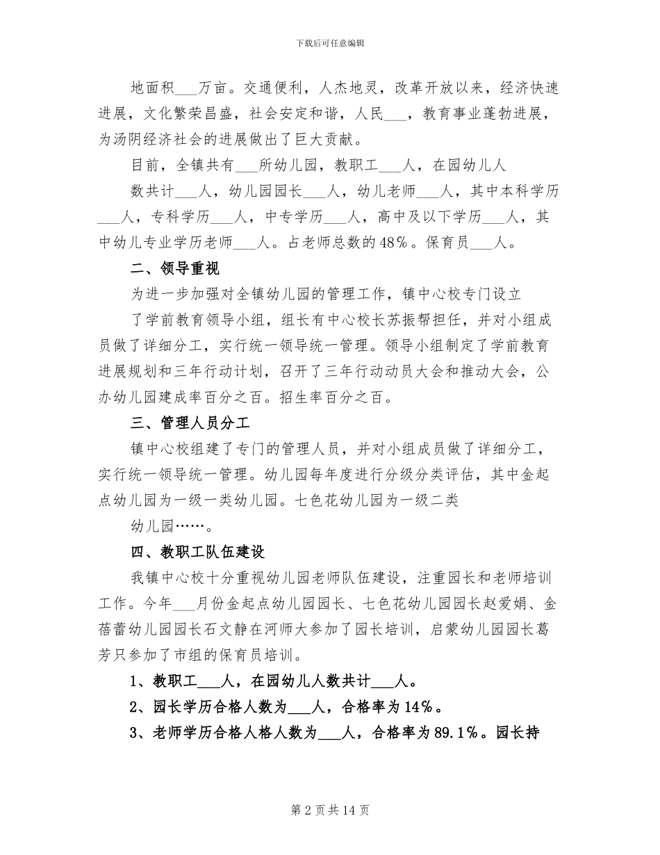 2024年学前教育督导工作总结_第2页