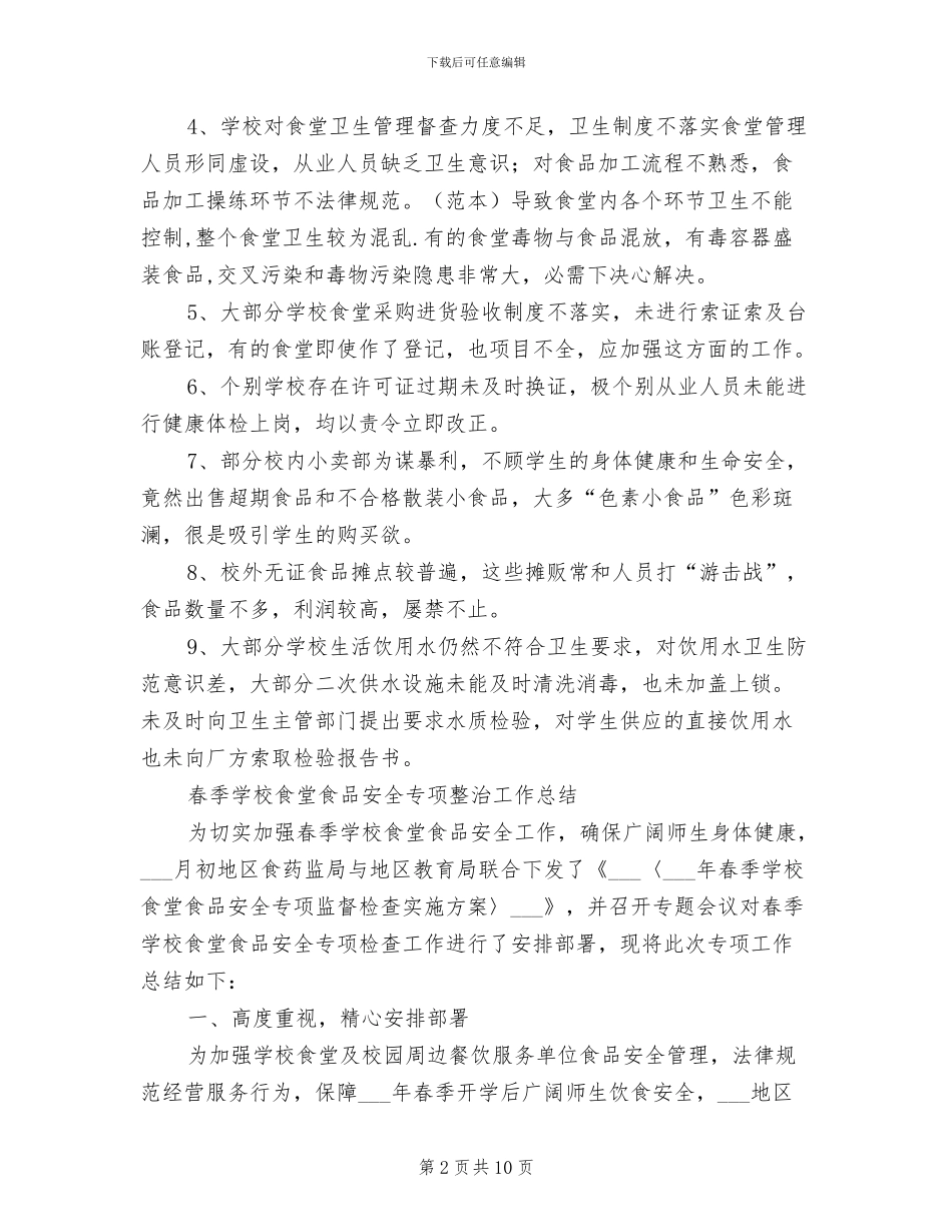 2024年学校食堂工作总结范文_第2页