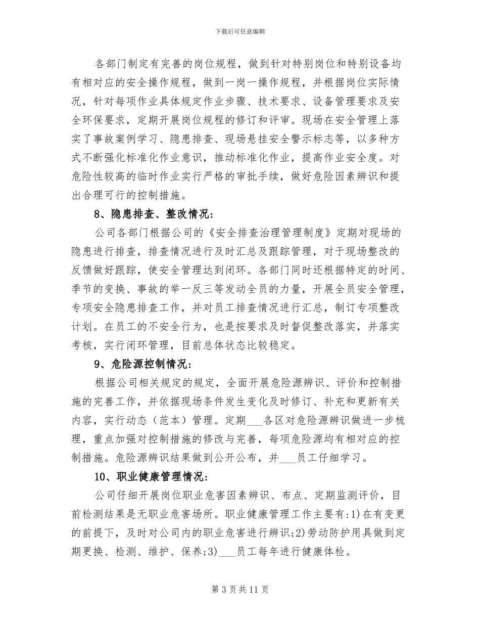 2024年安全生产标准化自评总结_第3页