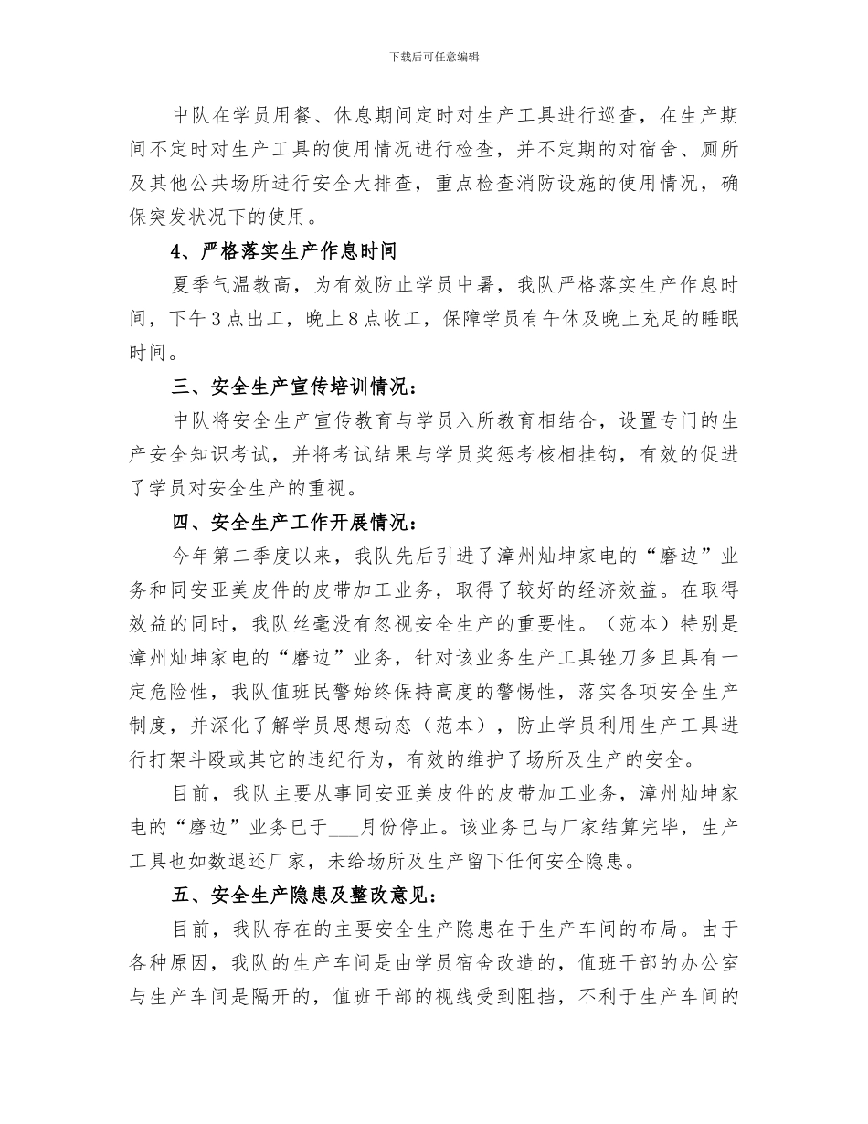 2024年安全生产百日专项整治“回头看”总结_第2页