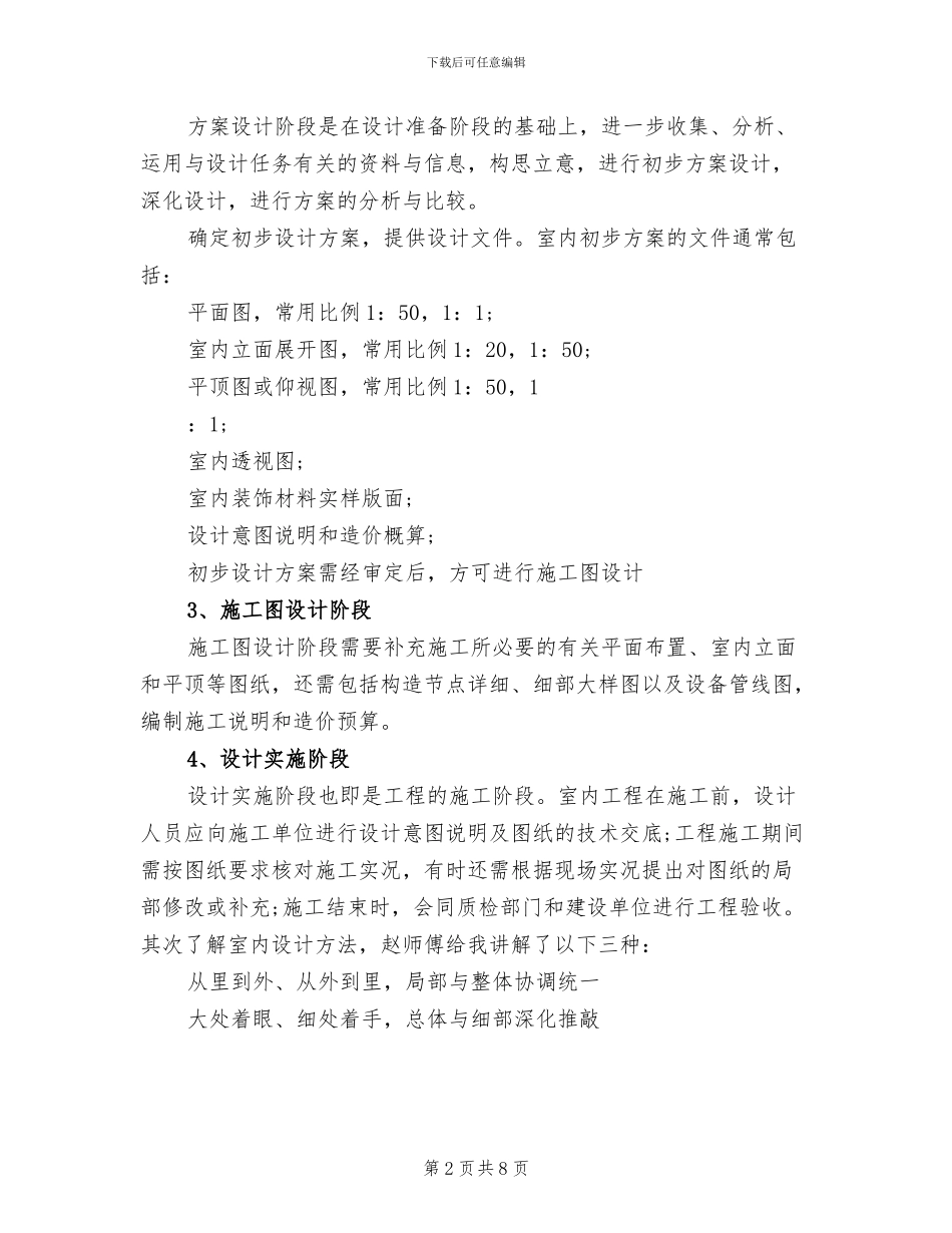 2024年室内设计师工作总结范文_第2页