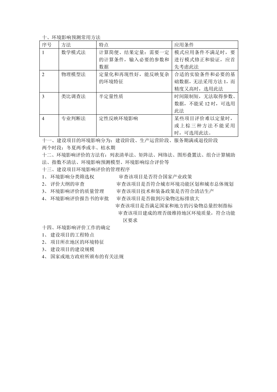 环境影响评价技术方法(小结)_第2页