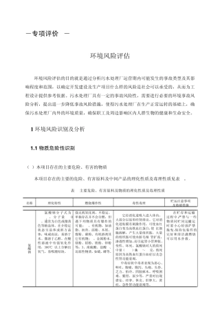 环评爱好者论坛_专项评价2风险评估