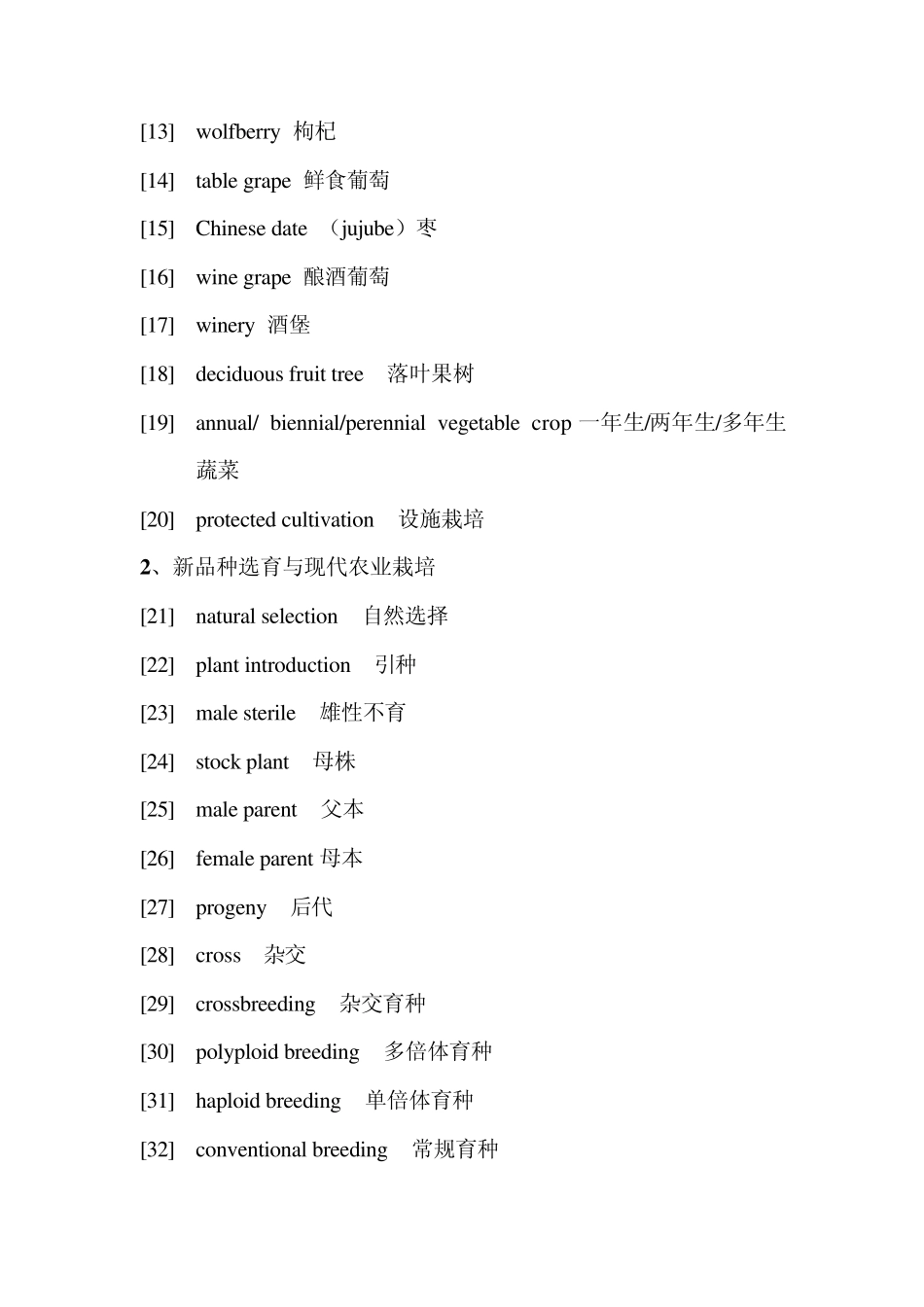 现代农业专业英语_第2页
