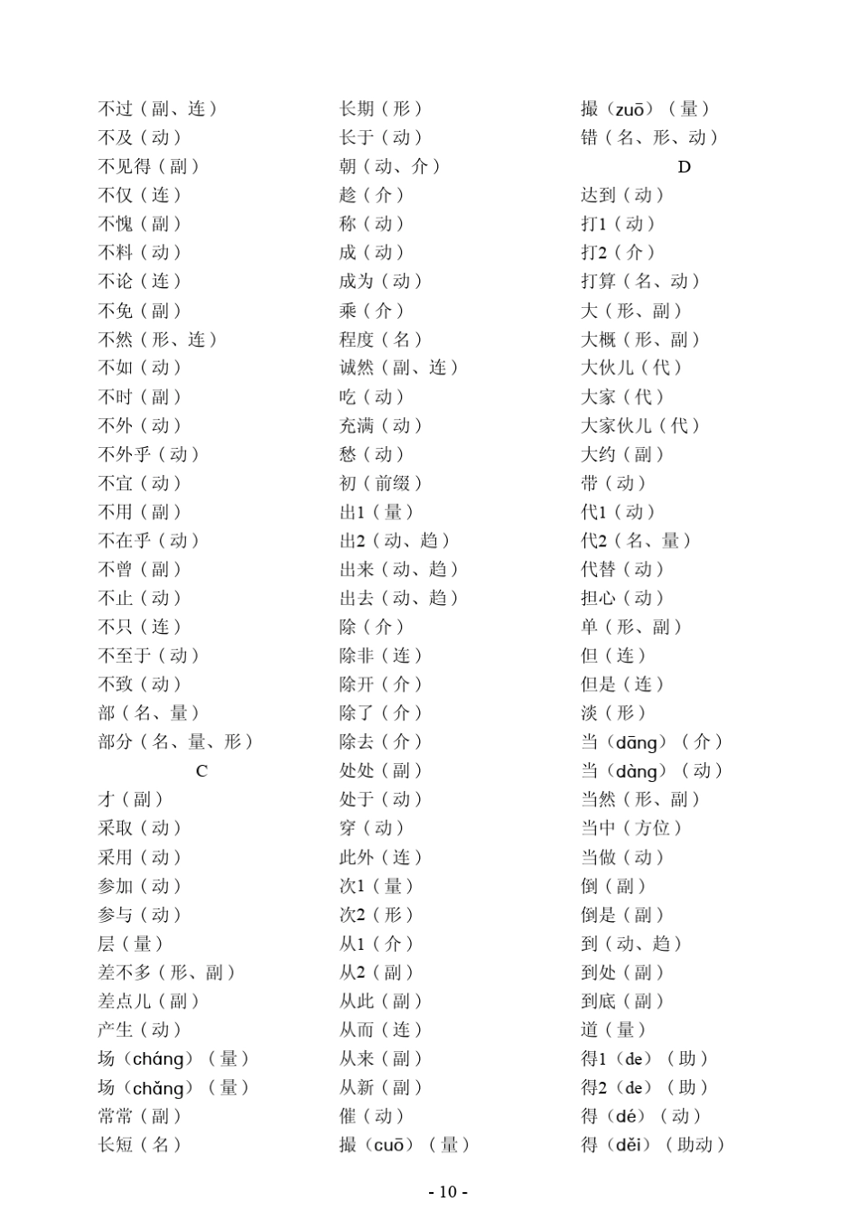 现代汉语800词词性表_第2页