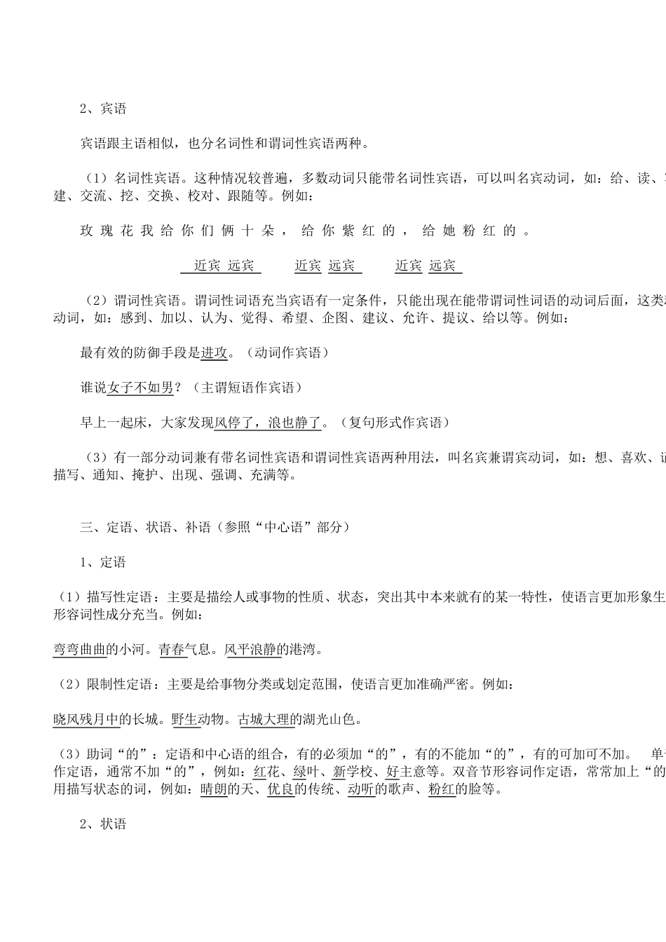 现代汉语句子成分分析与讲解_第3页