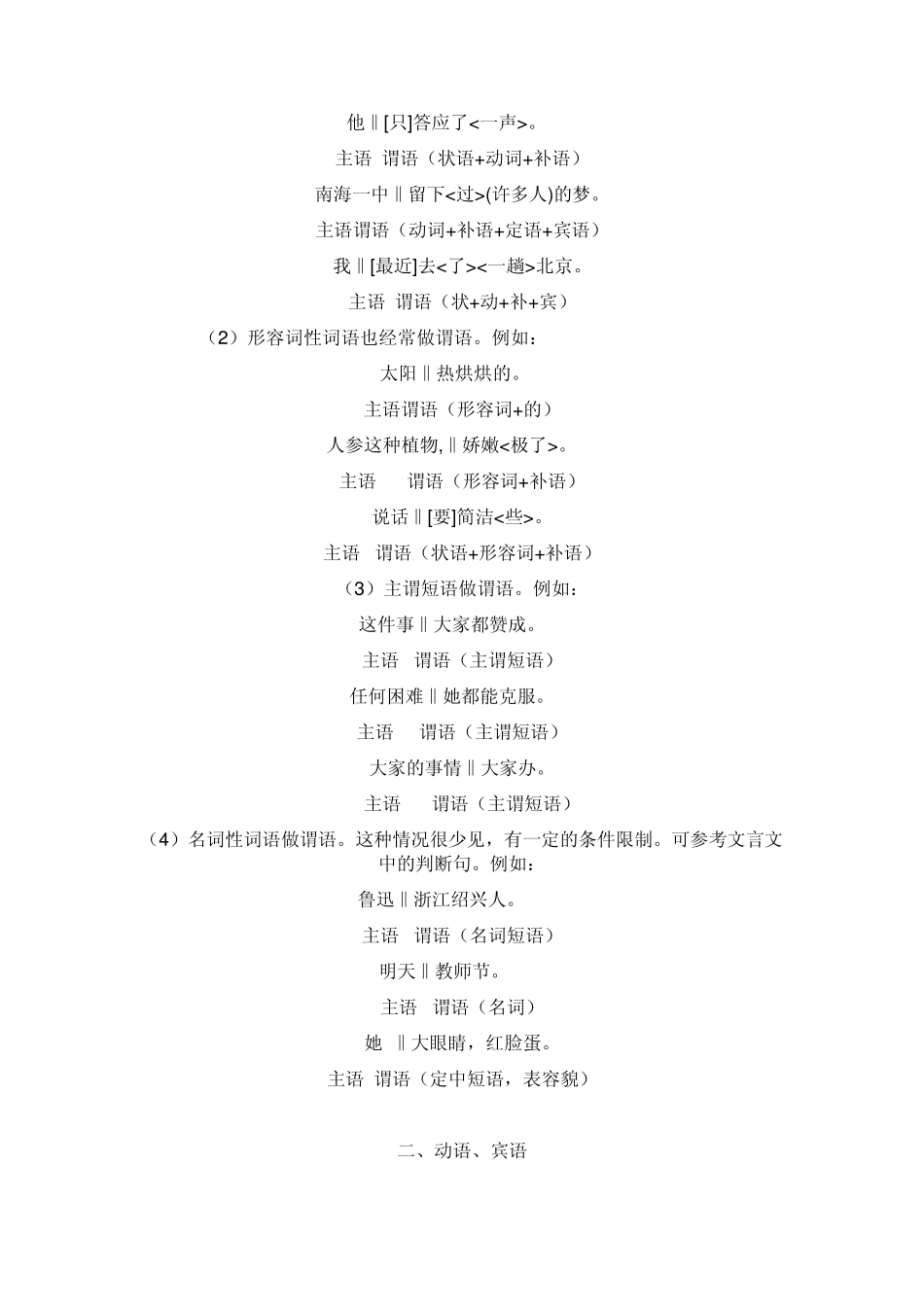 现代汉语语法分析_第2页