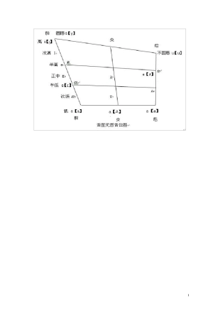 现代语言舌位图及口腔图
