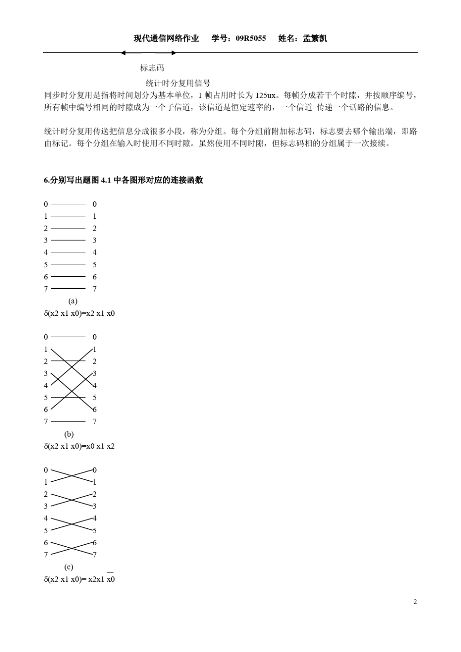 现代通信网络作业_第2页