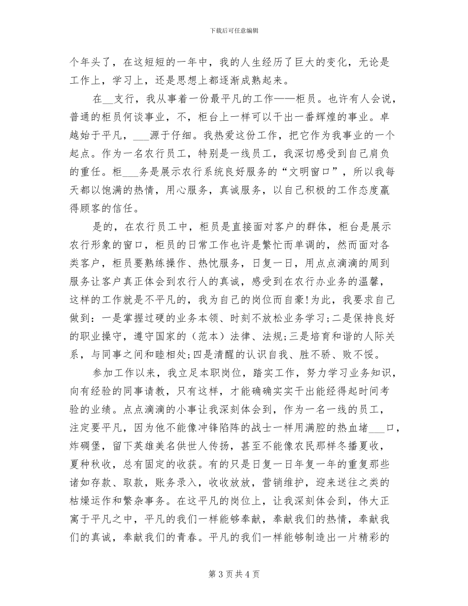 2024年工商银行员工年度总结报告_第3页