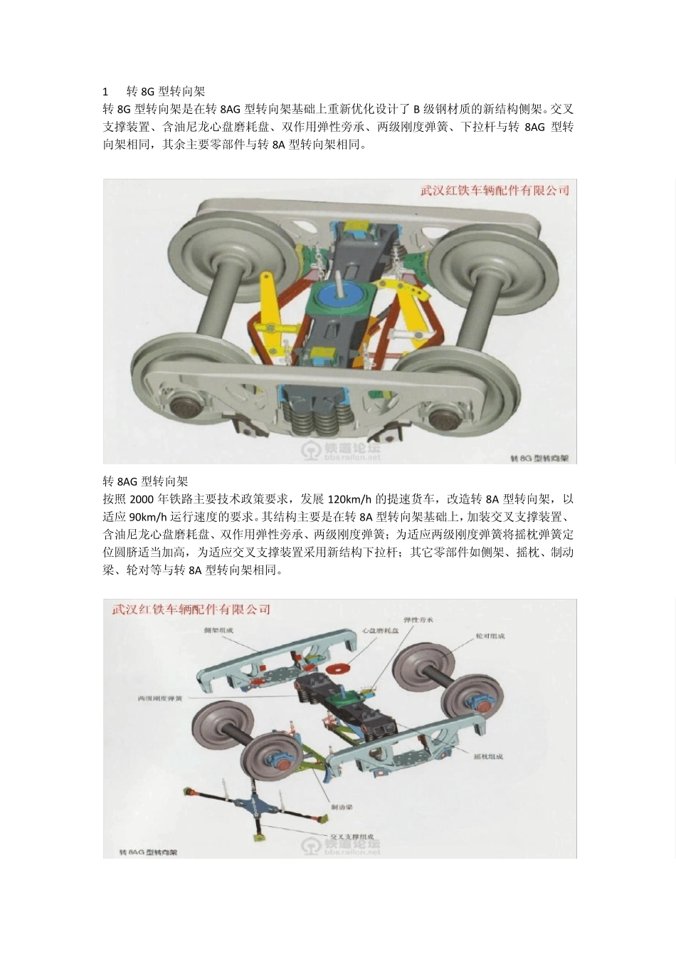 现在使用主力货车转向架_第1页