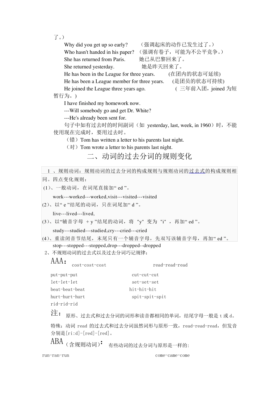现在完成时的用法总结_第3页
