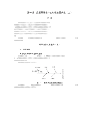现场4M变更管理如何防止品质异常的发生
