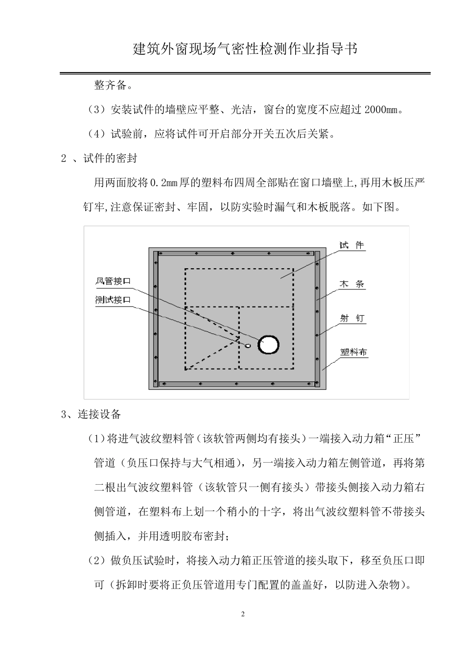 现场气密性检测作业指导书_第2页
