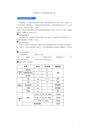 现浇混凝土空心楼盖施工流程