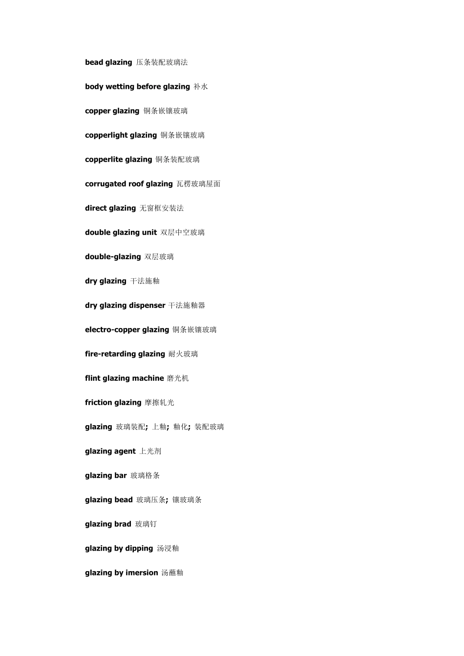 玻璃专用术语_第2页