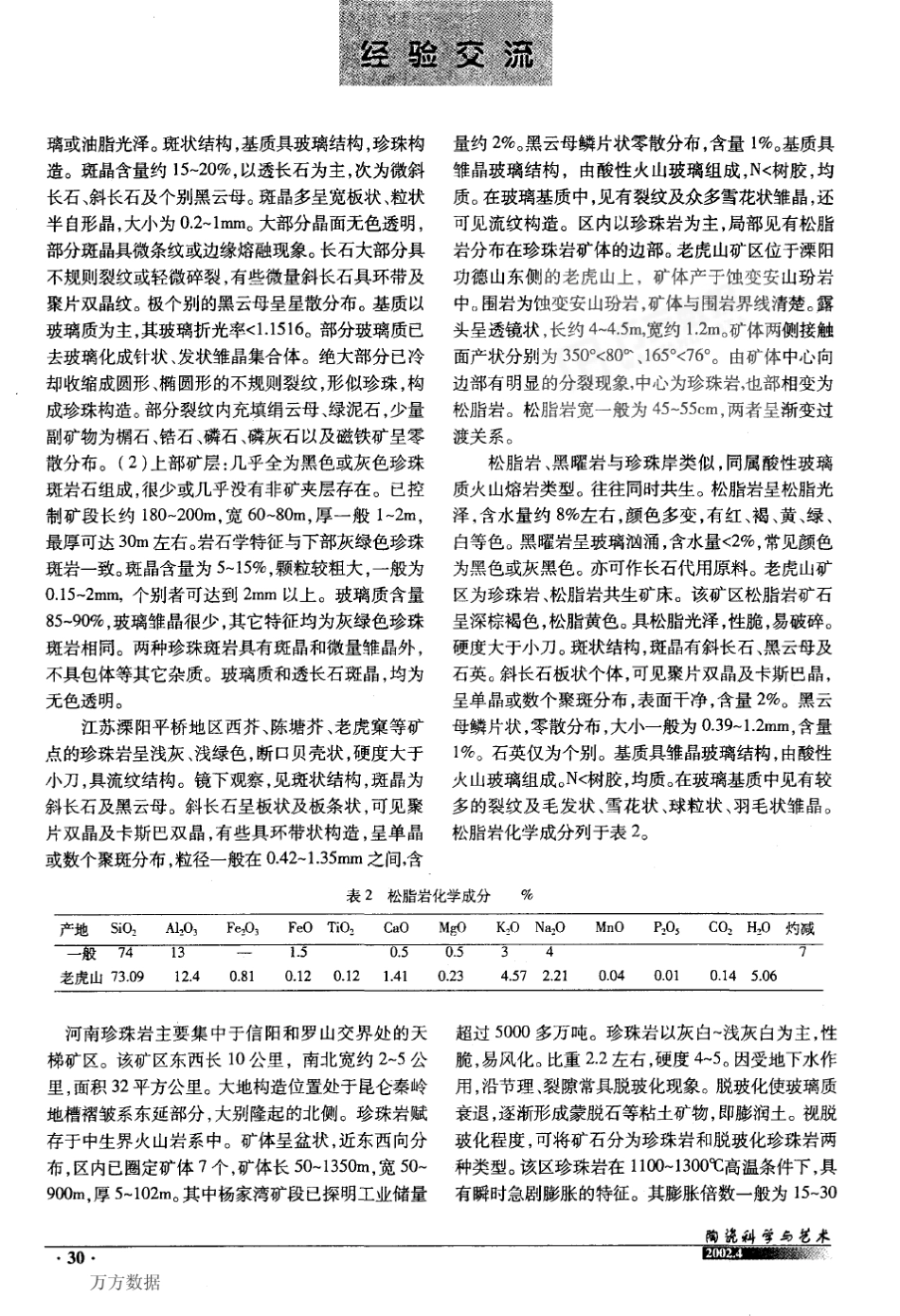 珍珠岩的特性与应用_第3页