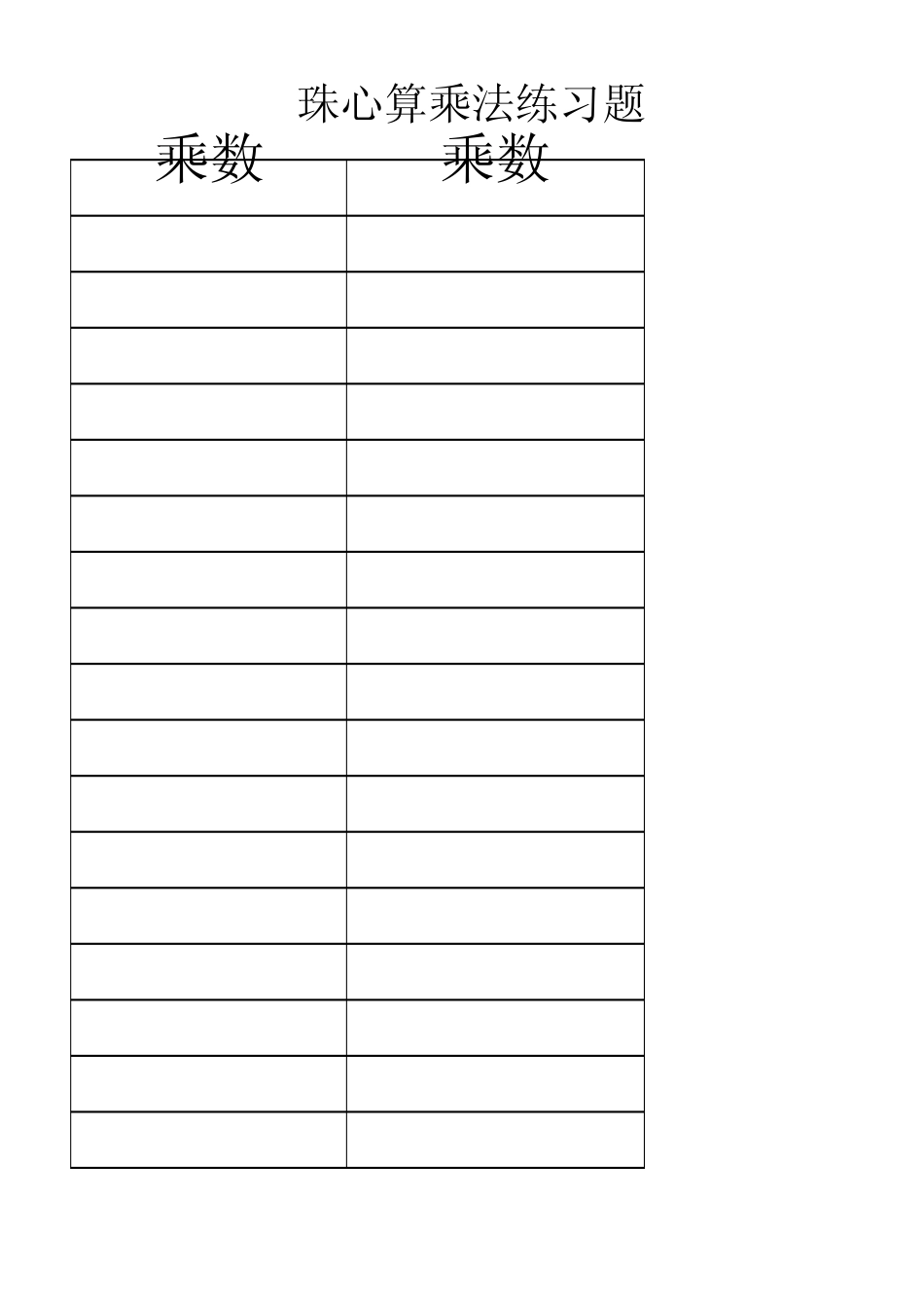 珠心算乘法练习题1000道_第2页