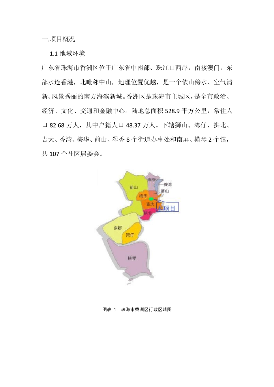 珠海市香洲区香柠花园物业项目投资分析_第3页