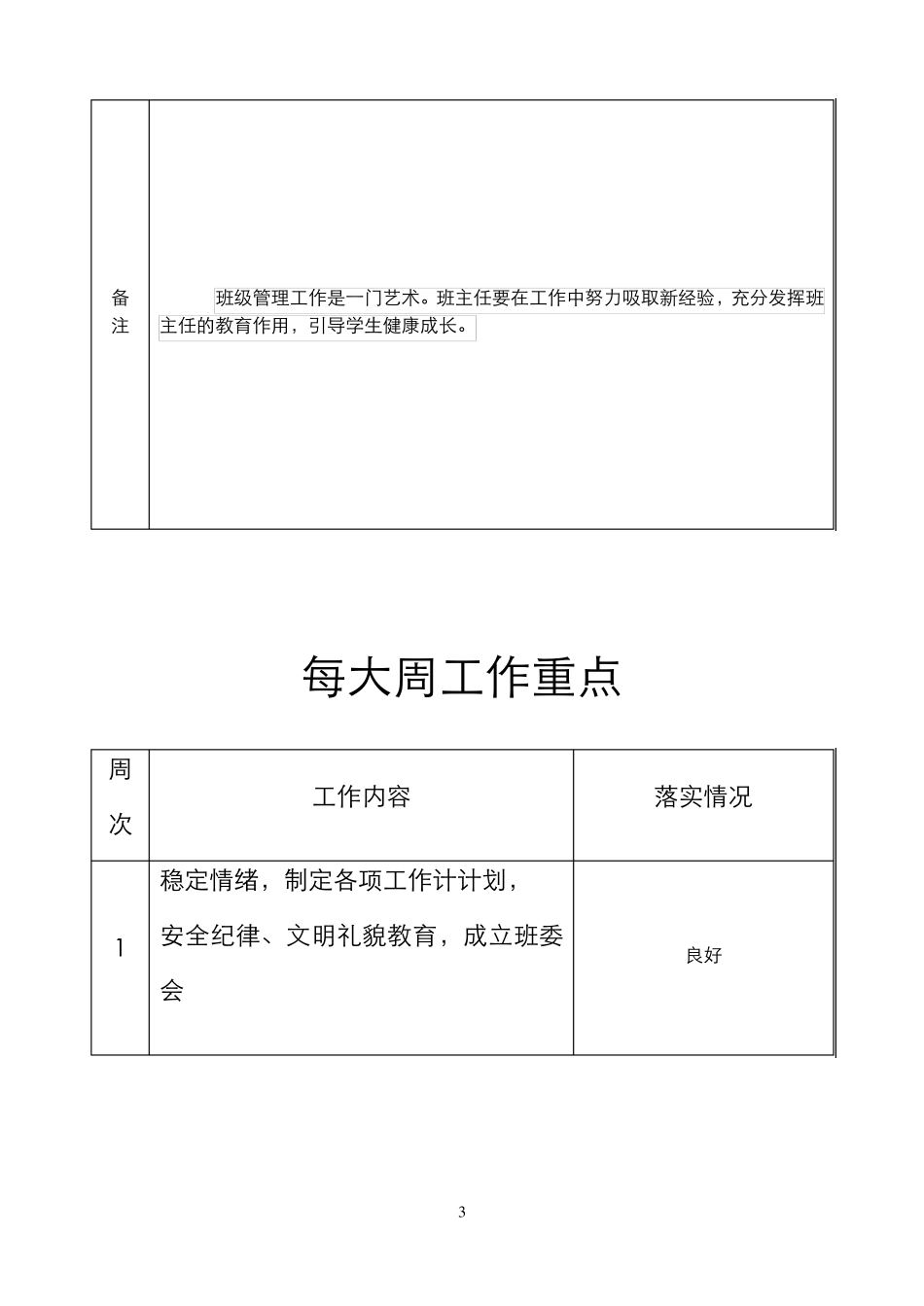 班主任工作手册记录内容_第3页