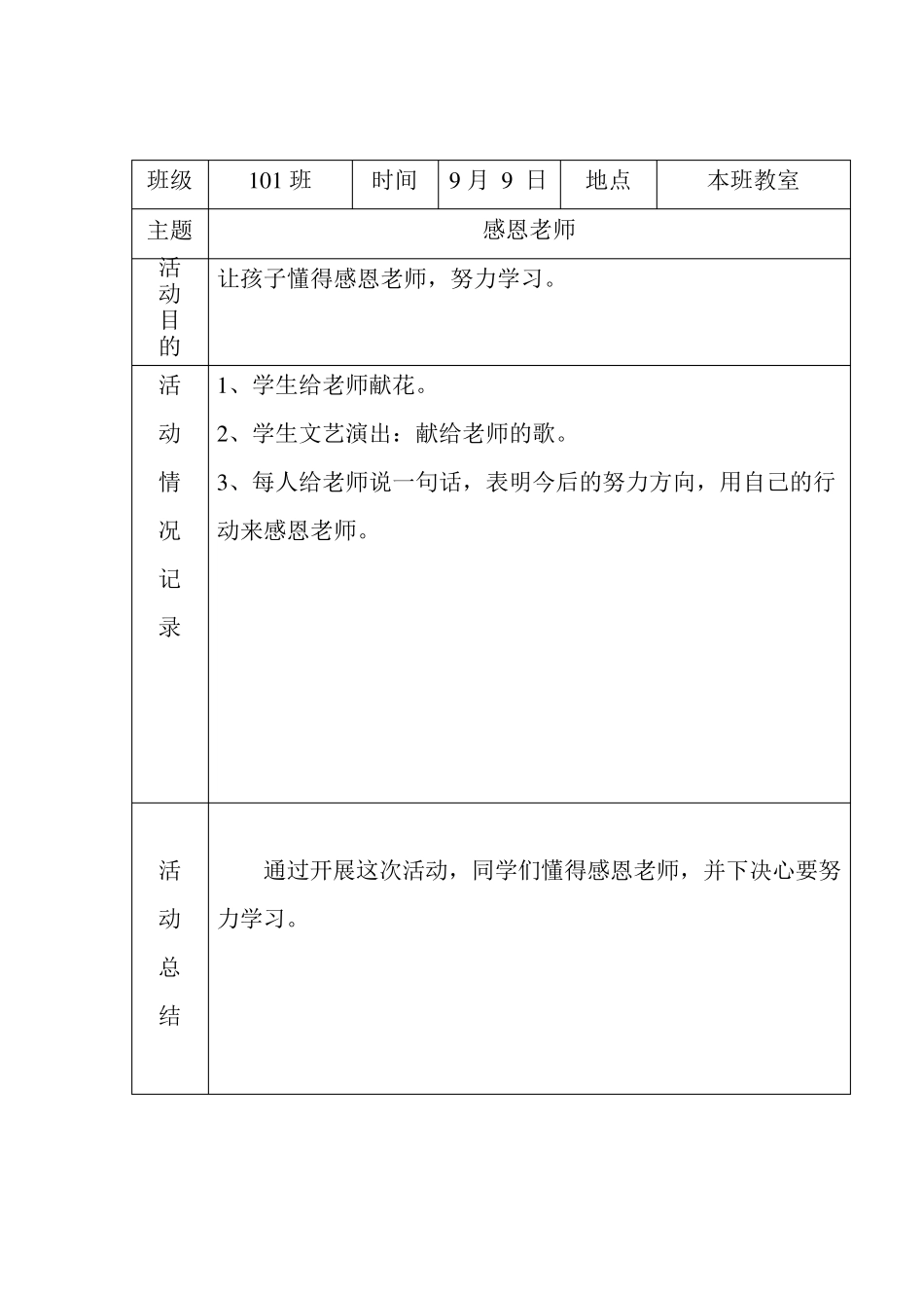 班级活动记录_第2页