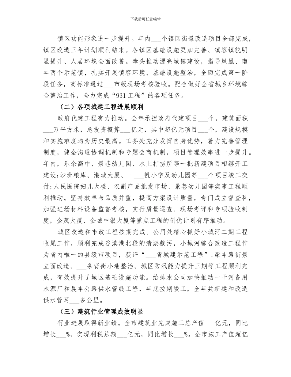 2024年市住建局工作总结范文_第2页