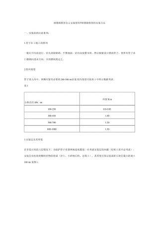 球墨铸铁管怎么安装使用球墨铸铁管的安装法