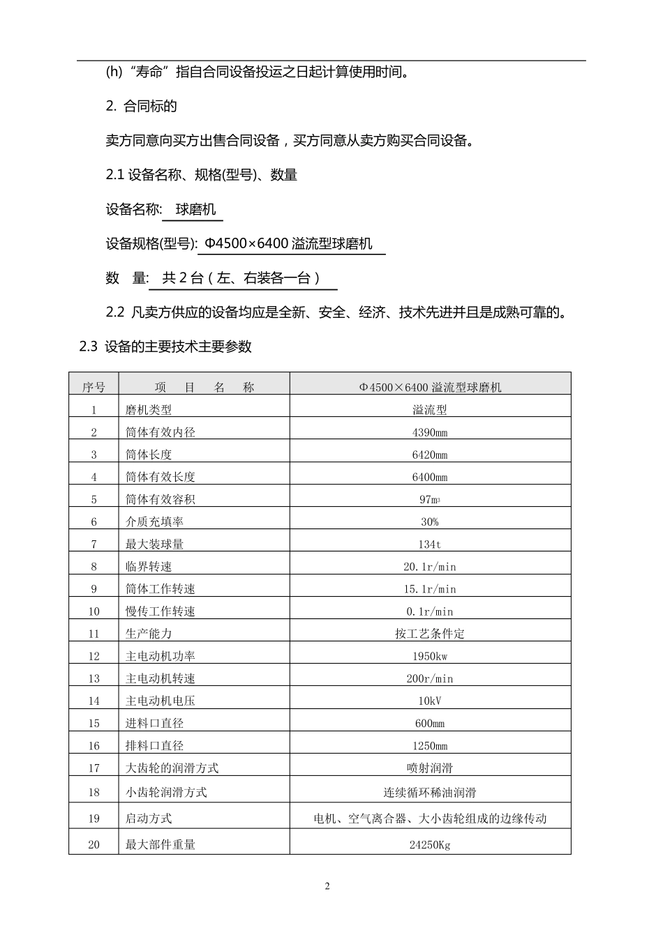 球磨机采购合同_第3页