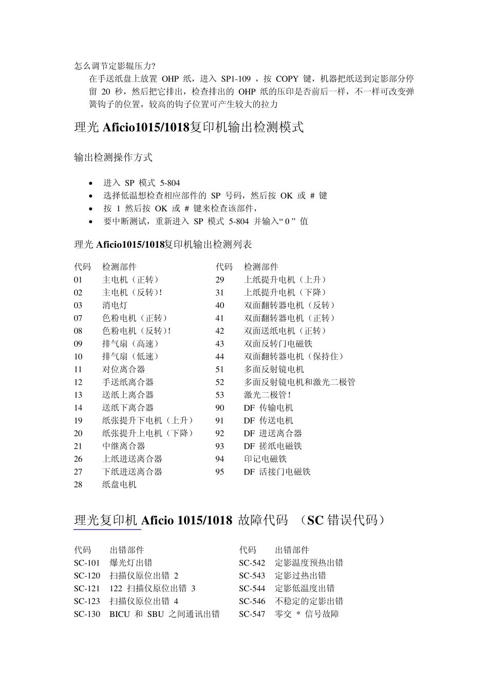 理光复印机Aficio1015_第2页