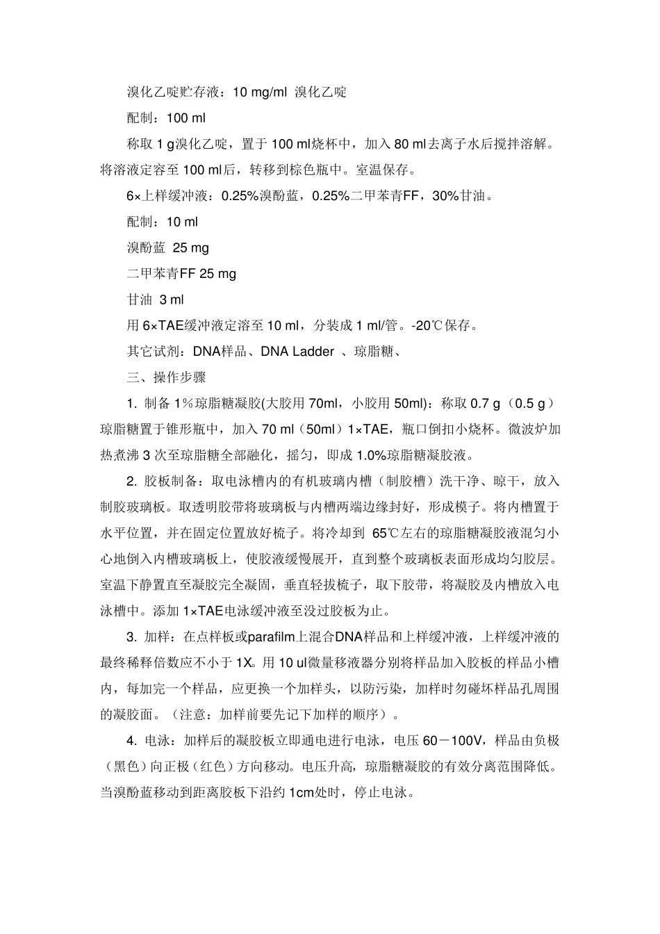 琼脂糖凝胶电泳_第2页