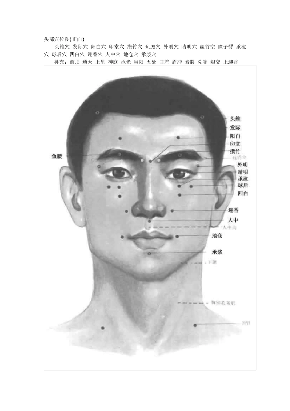 瑜珈泰皇十二式洗头(附人体穴位详细图解)_第3页