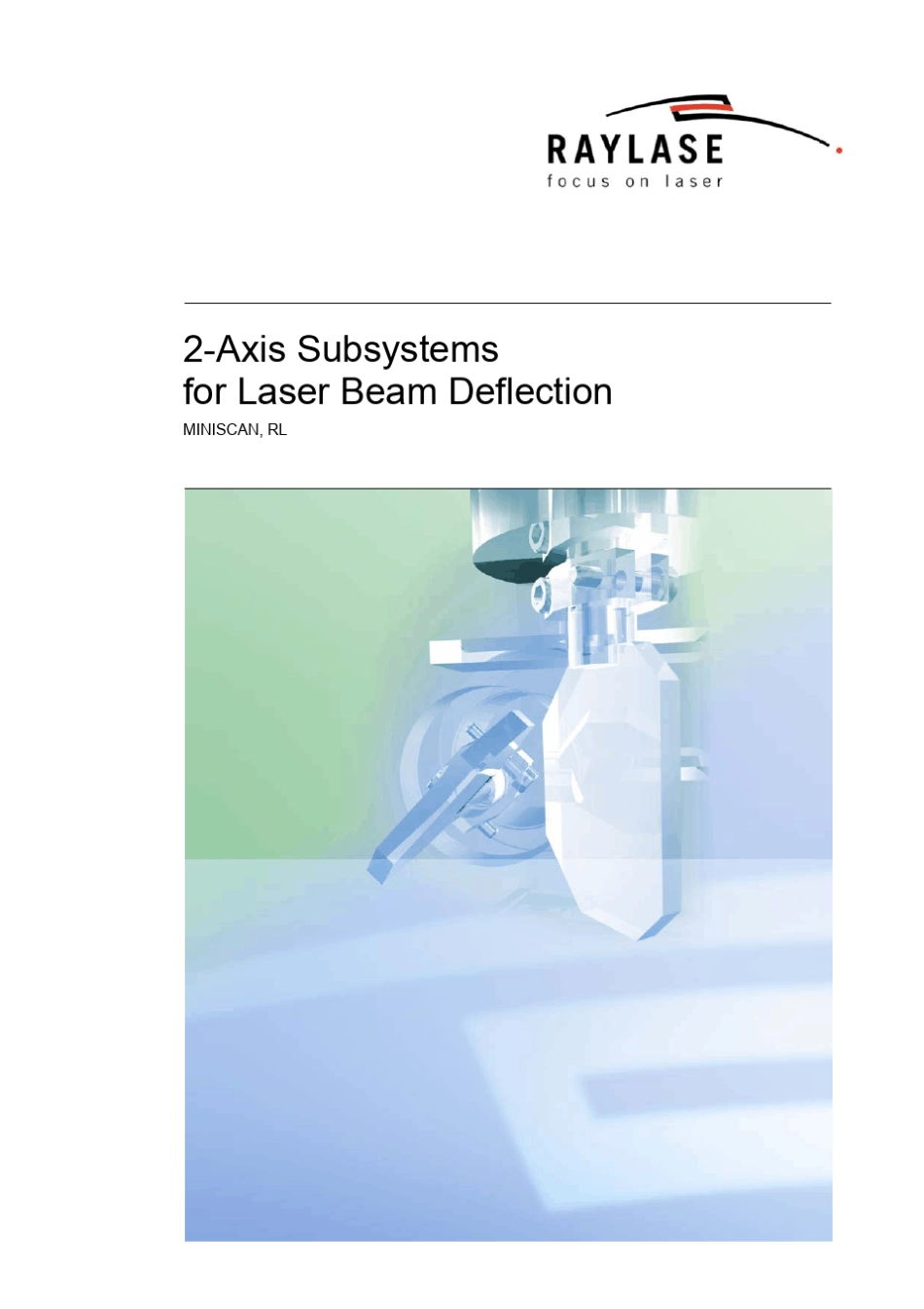 瑞雷激光振镜说明书_第1页