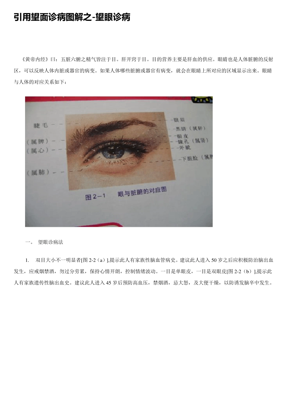 瑶医目诊图望面诊病图解目诊_第1页