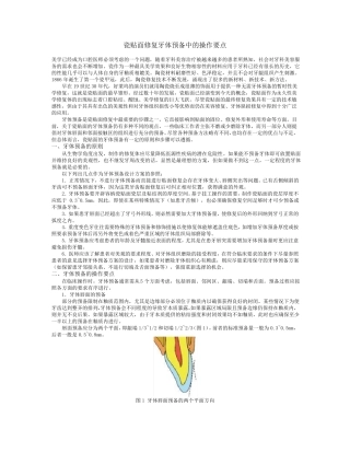 瓷贴面修复牙体预备中的操作要点