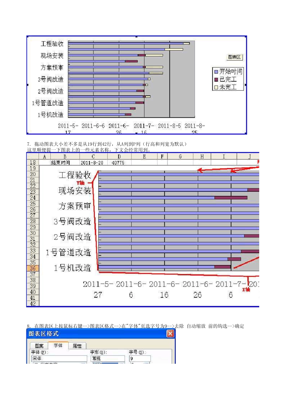 甘特图项目进度图表(制作全攻略)_第3页