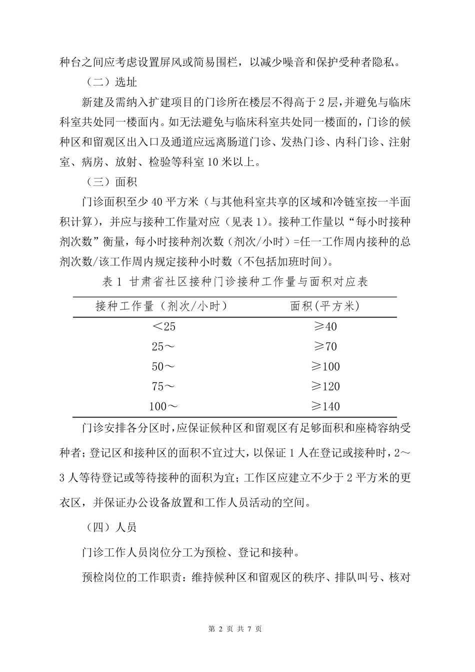 甘肃省规范化预防接种门诊建设指南_第2页