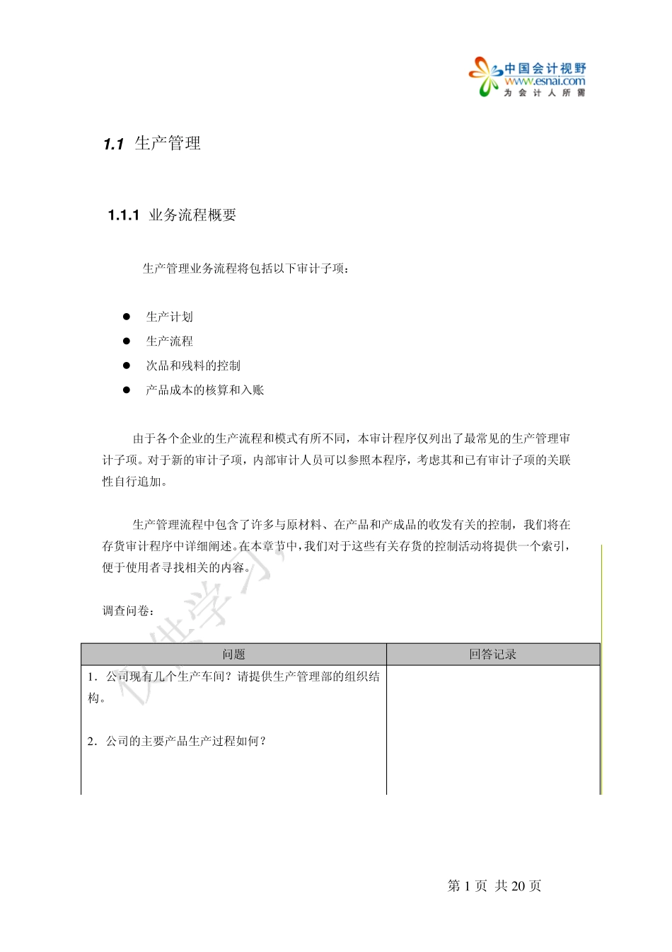 生产内部控制审计程序_第1页