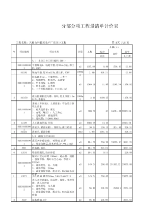 生产厂房建设预算