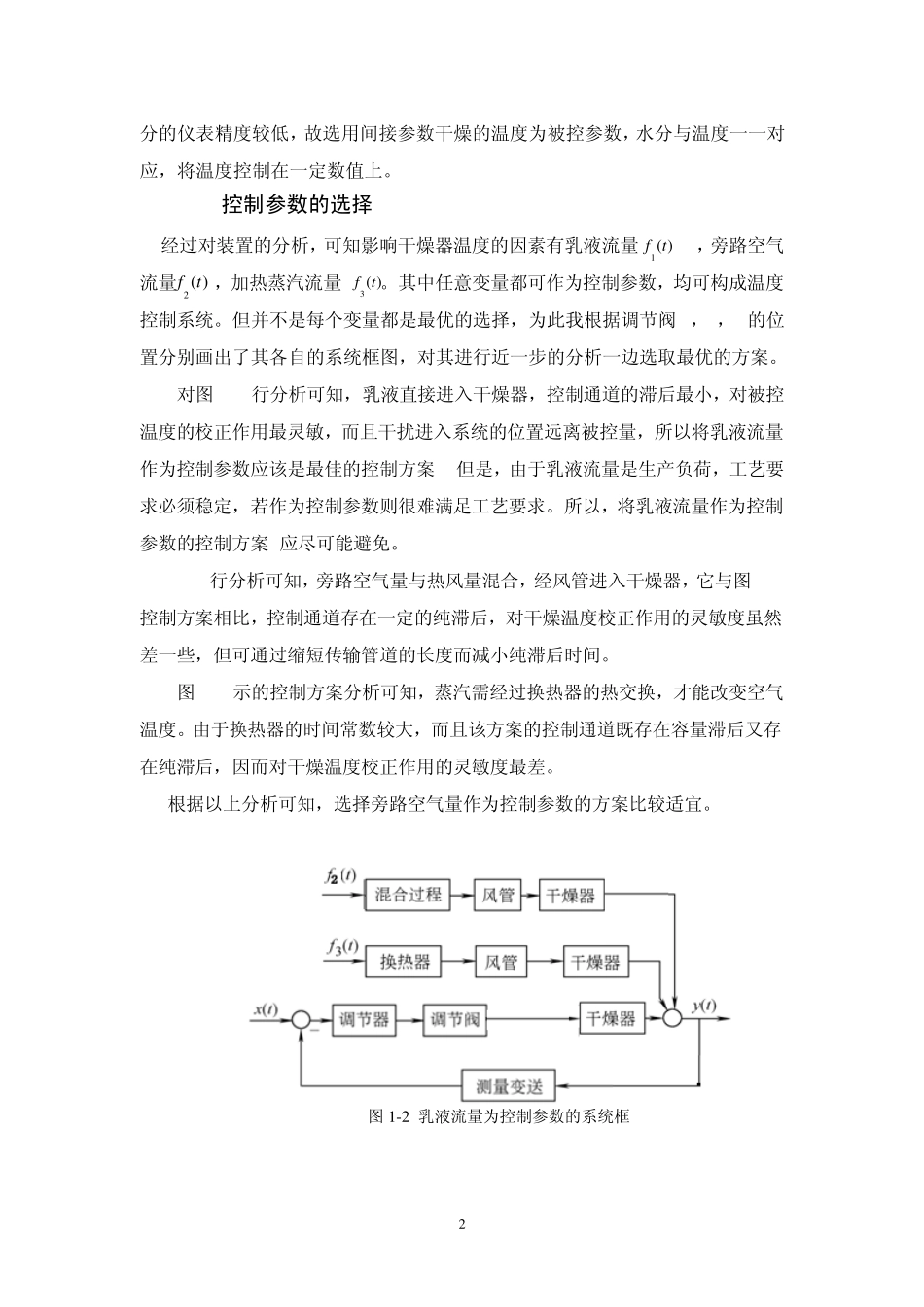 生产奶粉的干燥器温度控制系统1_第2页