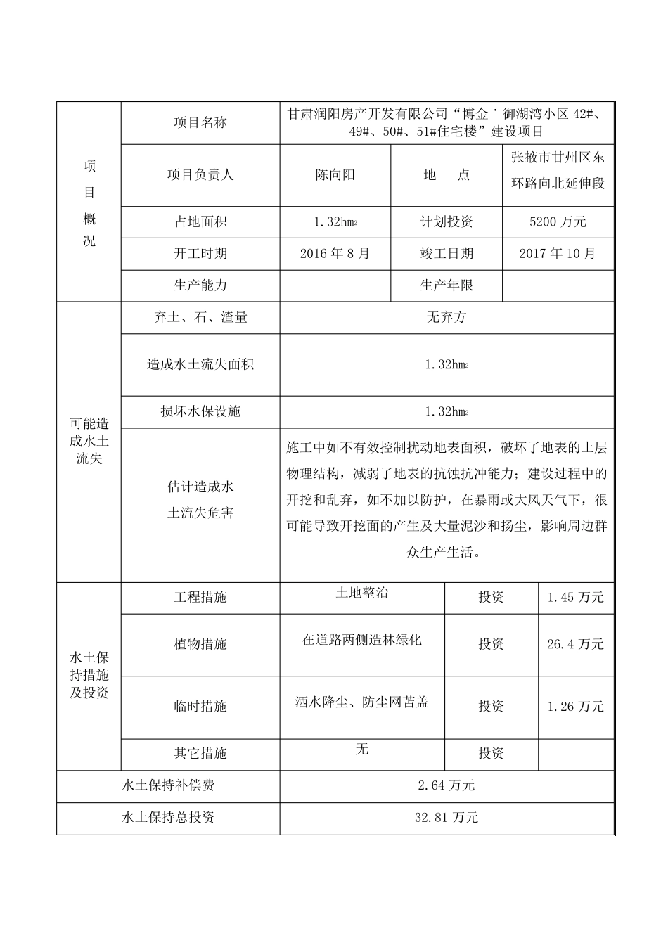 生产线项目水土保持方案报告表_第2页